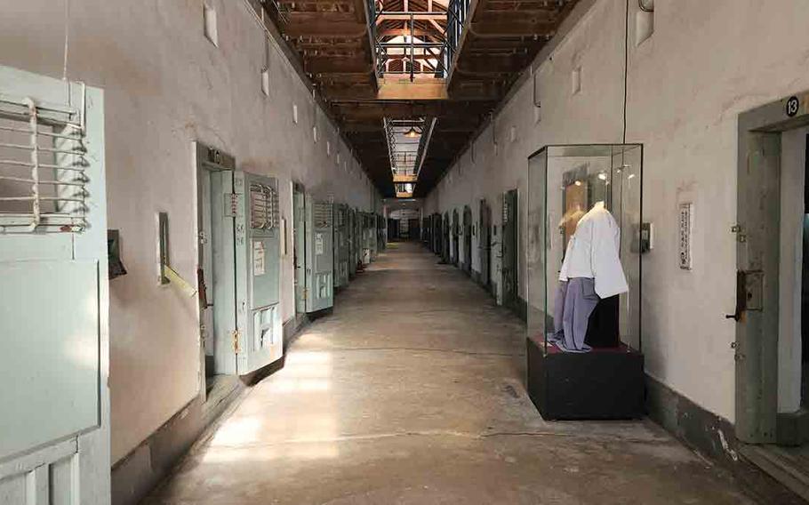 Inside the prison walls